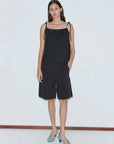 Deiji Studios Tied Cami Black