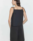 Deiji Studios Tied Cami Black