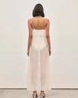 Solaqua Camilla Beaded Dress Ivory