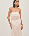 Solaqua Camilla Beaded Dress Ivory