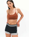 Nagnata Textured Ballet Wool Bralet Clay