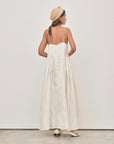 Solaqua Elodie Dress Ivory Jacquard