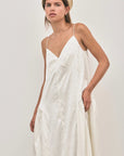 Solaqua Elodie Dress Ivory Jacquard
