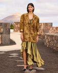Sonta Oversized Jacket Khaki Bronze