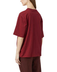 Camilla and Marc Monica Tee Burgundy