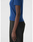 Bassike Rib Baby T Shirt Washed Ink