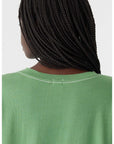 Bassike Slouch Side Step T Shirt Fern