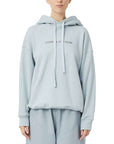 Camilla and Marc Grayson Logo Hoodie Misty Blue
