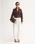 Elka Collective Leon Knit Cardigan Chocolate