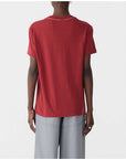 Bassike Classic T Shirt Deep Red