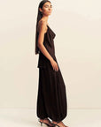 Shona Joy Agnes Cowl Neck Cami Espresso
