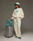 Araminta James Snap Hem Trackpant Coconut