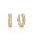 De Sur Inside Out Earrings Gold