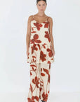 Zulu and Zephyr Cotton Mini Dress Ruby Floral