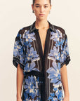 Shona Joy Sabine Shirt Bluewing Mosaic