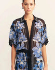 Shona Joy Sabine Shirt Bluewing Mosaic