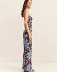 Shona Joy Lace Back Maxi Dress Arcadian Floral