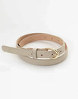Elka Collective Narni Leather Belt Stone