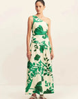 Shona Joy Joni One Shoulder Maxi Dress Cedar Blossom
