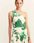 Shona Joy Joni One Shoulder Maxi Dress Cedar Blossom