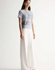 Elka Collective Odessa Mesh Tee Seamist Print
