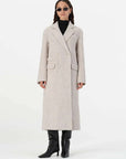 Elka Collective Laurence Coat Ivory Marle