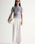 Elka Collective Odessa Mesh Tee Seamist Print