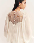 Shona Joy Emory Lace Blouse Ivory