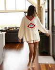 Luna Lane The GRLS Racer Shorts Cream