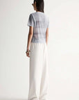 Elka Collective Odessa Mesh Tee Seamist Print
