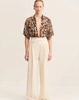 Shona Joy Goldie Short Sleeve Shirt Animal Effect