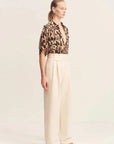 Shona Joy Goldie Short Sleeve Shirt Animal Effect
