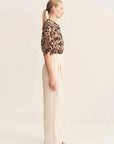 Shona Joy Goldie Short Sleeve Shirt Animal Effect