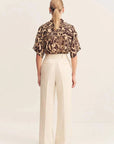 Shona Joy Goldie Short Sleeve Shirt Animal Effect