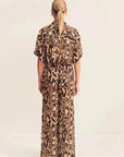 Shona Joy Goldie Relaxed Pant Animal Effect