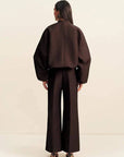 Shona Joy Otis Bomber Jacket Ristretto