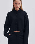 Second Female Stinna Knit Cardigan Black