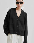 Second Female Alpha Cardigan Black