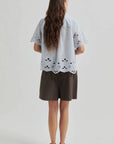Second Female Limona Blouse Gray Dawn