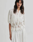 Second Female Elenore Shirt White