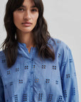 Second Female Elenore Shirt Cornflower Blue