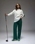 Araminta James Cloe Knit Pant Forest