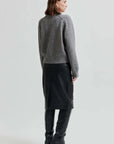 Second Female Banja Knit Raglan Carbon Grey