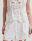 Second Female Shia Shorts White
