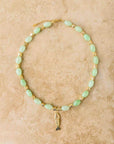 Indigo and Wolfe Goia Jade Necklace
