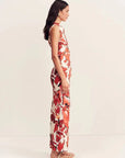 Shona Joy Ember Draped Maxi Dress Blooming Blossom