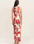 Shona Joy Ember Draped Maxi Dress Blooming Blossom