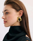 Anna Rossi Flore Earring Gold