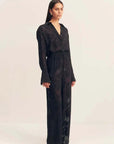 Shona Joy Bowery Drawstring Pant Noir