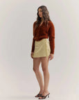 World of Nomads Bella Cashmere Cardigan Chocolate